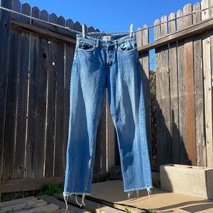 Real authentic denim jeans